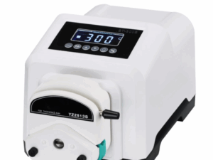 Digital peristaltic pump with LCD display